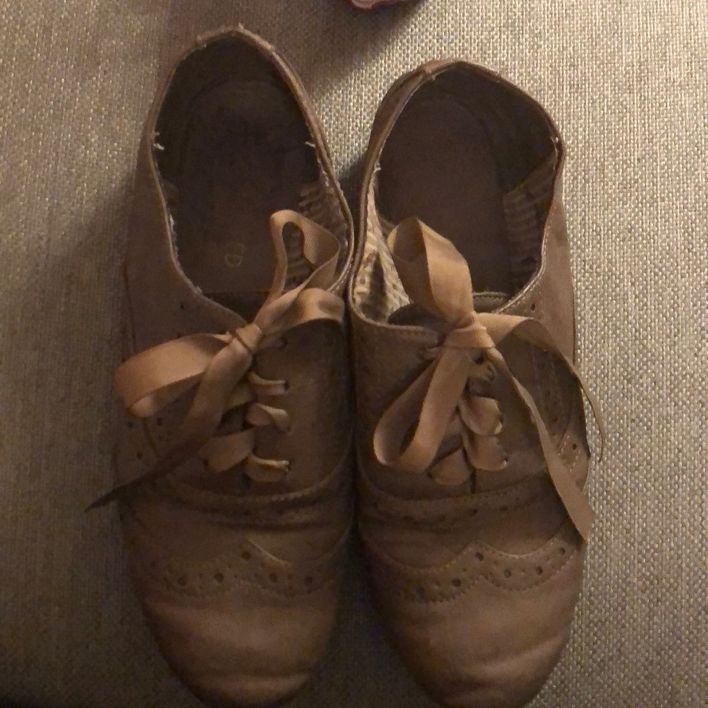 Cute oxford flats